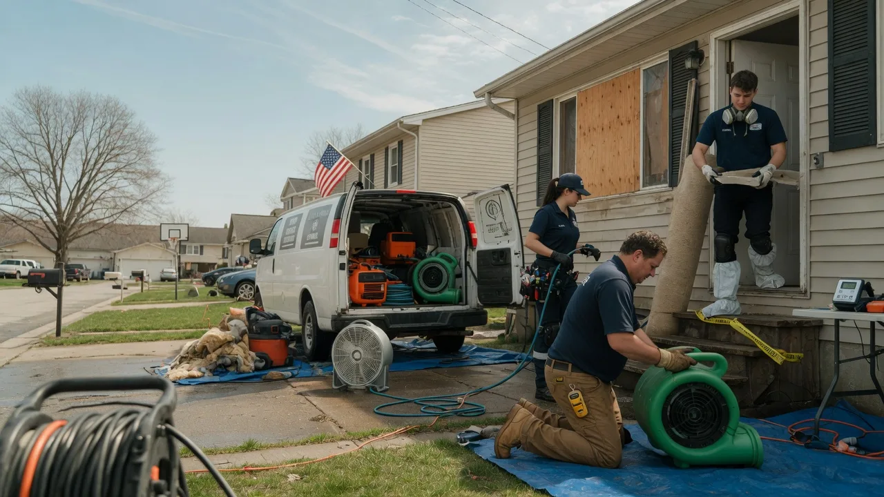 Water Damage Restoration in Maurepas, LA near me